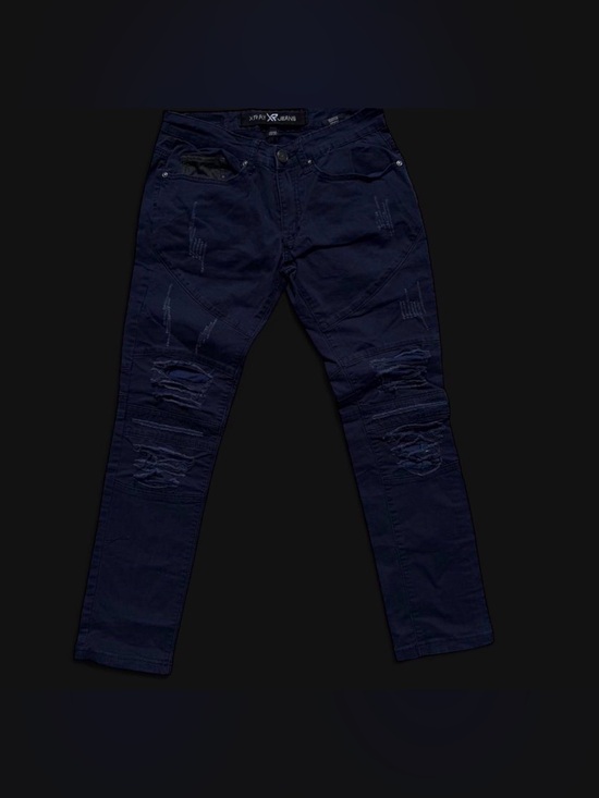 Other - Navy blue XRAY jeans with distressed details men’s size 30/30